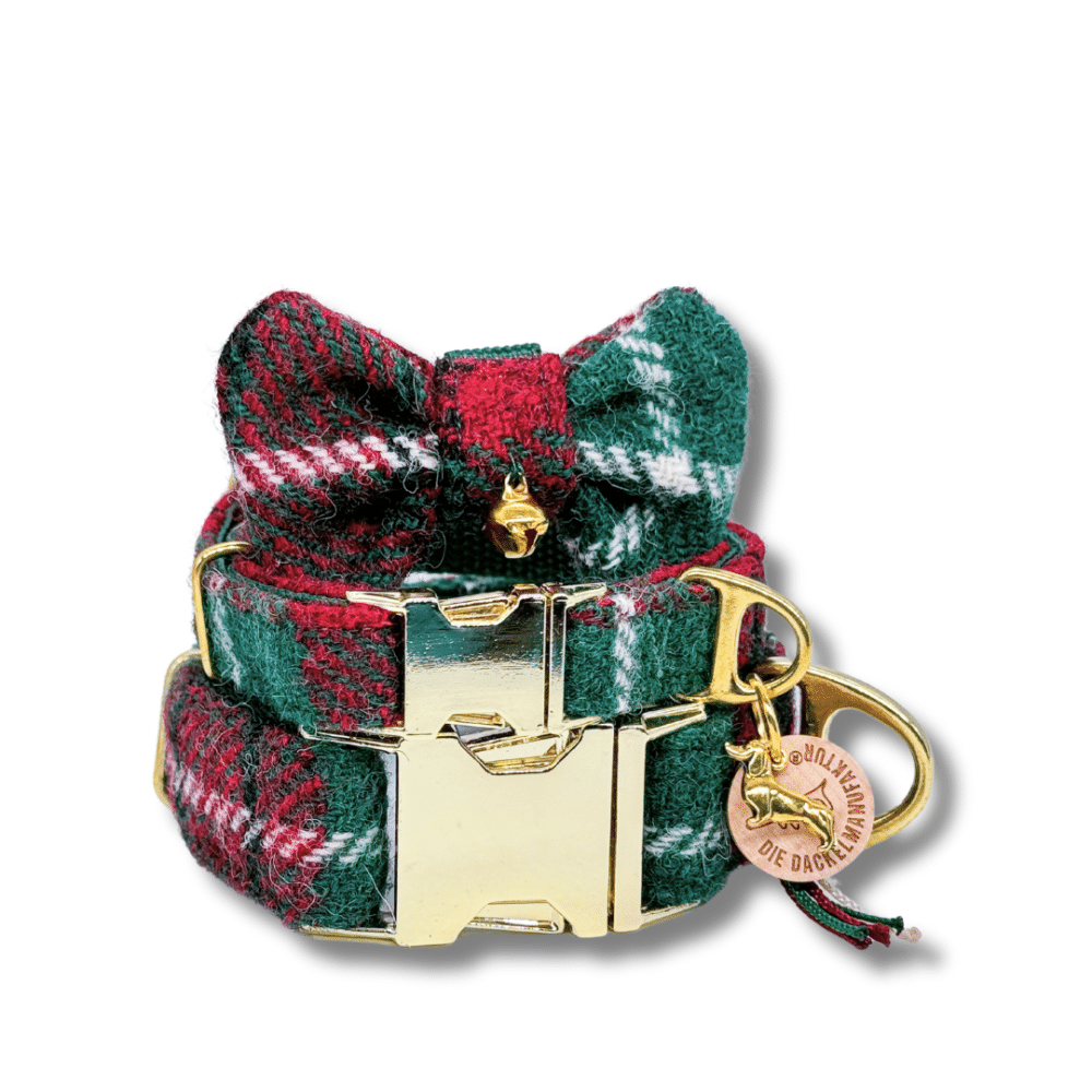 HARRIS TWEED® Hundeleine Happy Holidays – Bild 5