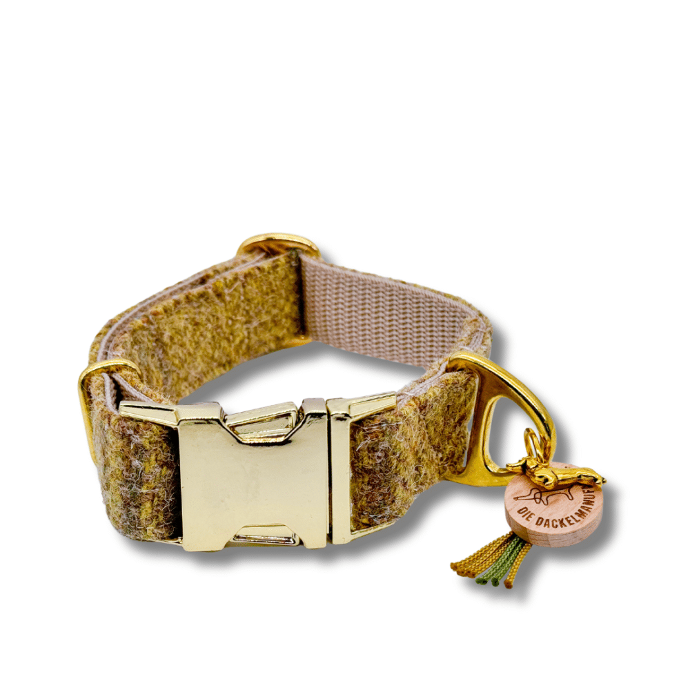 HARRIS TWEED® Halsband Pistachio – Bild 4