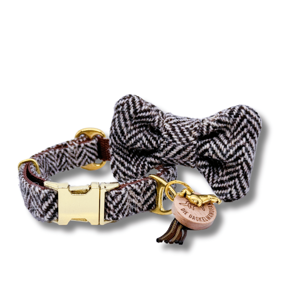 HARRIS TWEED® Hundefliege Sweet Chestnut – Bild 4